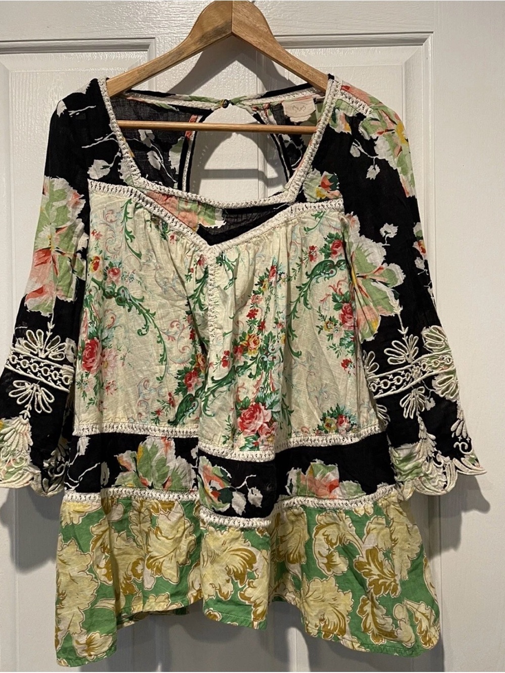 Vanessa Virginia **Anthropologie** Artsy
Boho Tunic Top Size 4 / Small